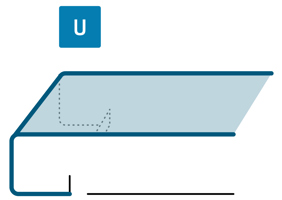 U-profile at Spaljisten